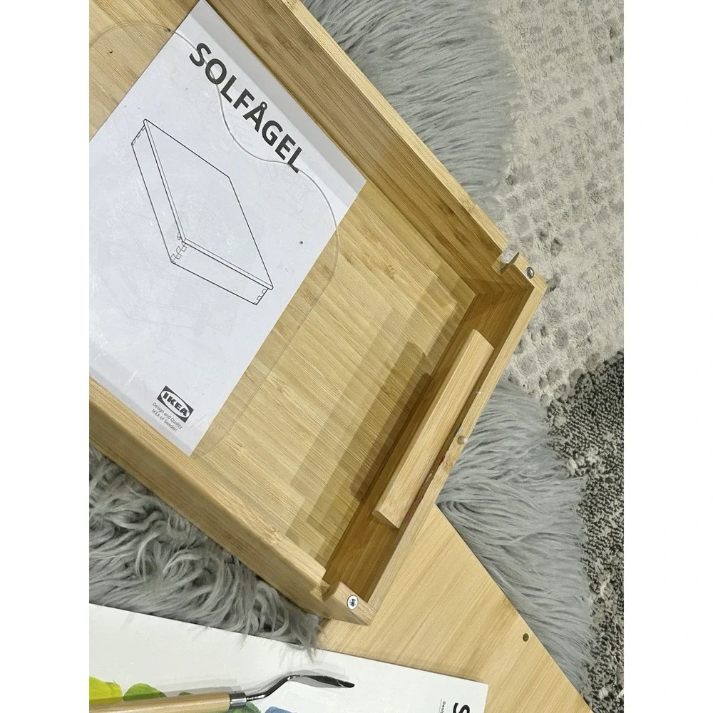 Ikea Solfagel Sarah Fager Easel And‎ Accessories Bundle With Art Book